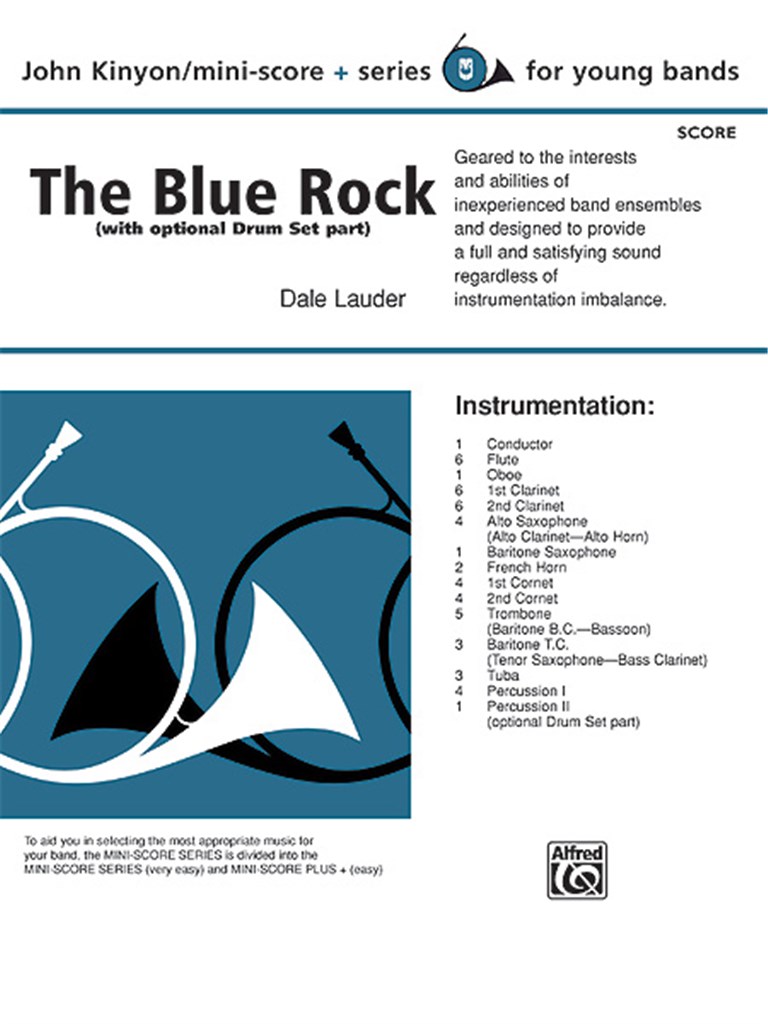 The Blue Rock (with optional Drum Set part)