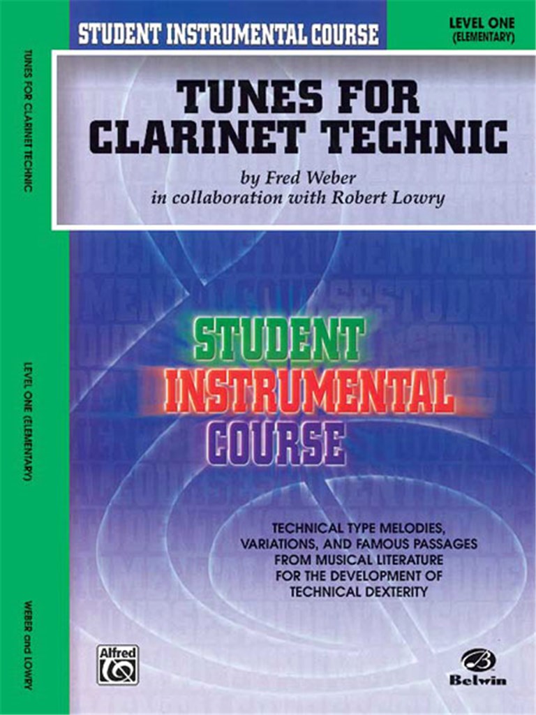 Tunes for Clarinet Technic, Level I