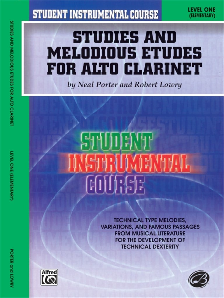 Studies and Melodious Etudes for Alto Clarinet I