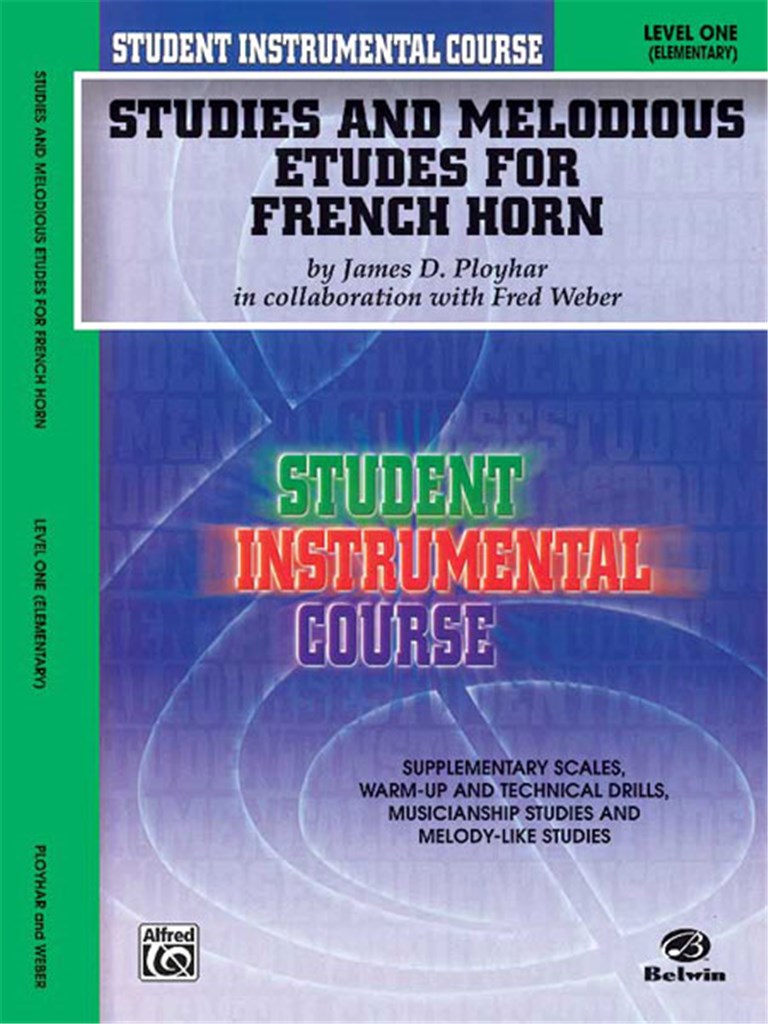 Studies and Melodious Etudes for Horn, Level I