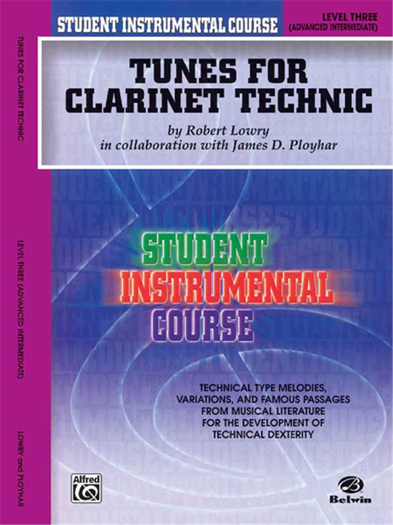 Tunes for Clarinet Technic, Level III