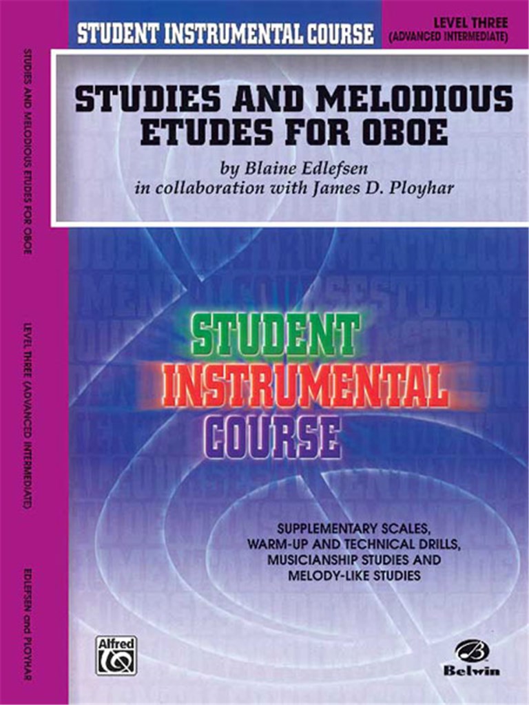 Studies and Melodious Etudes for Oboe, Level III