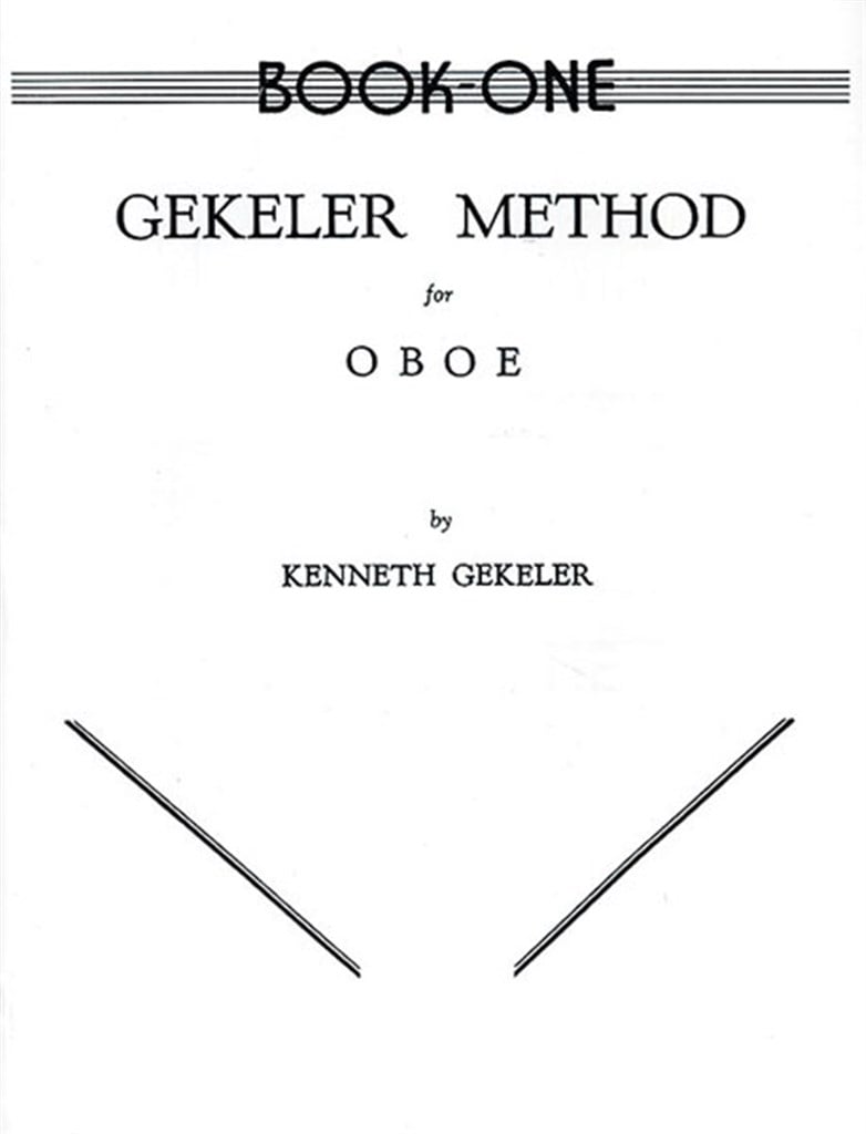 Gekeler Method for Oboe, Book I