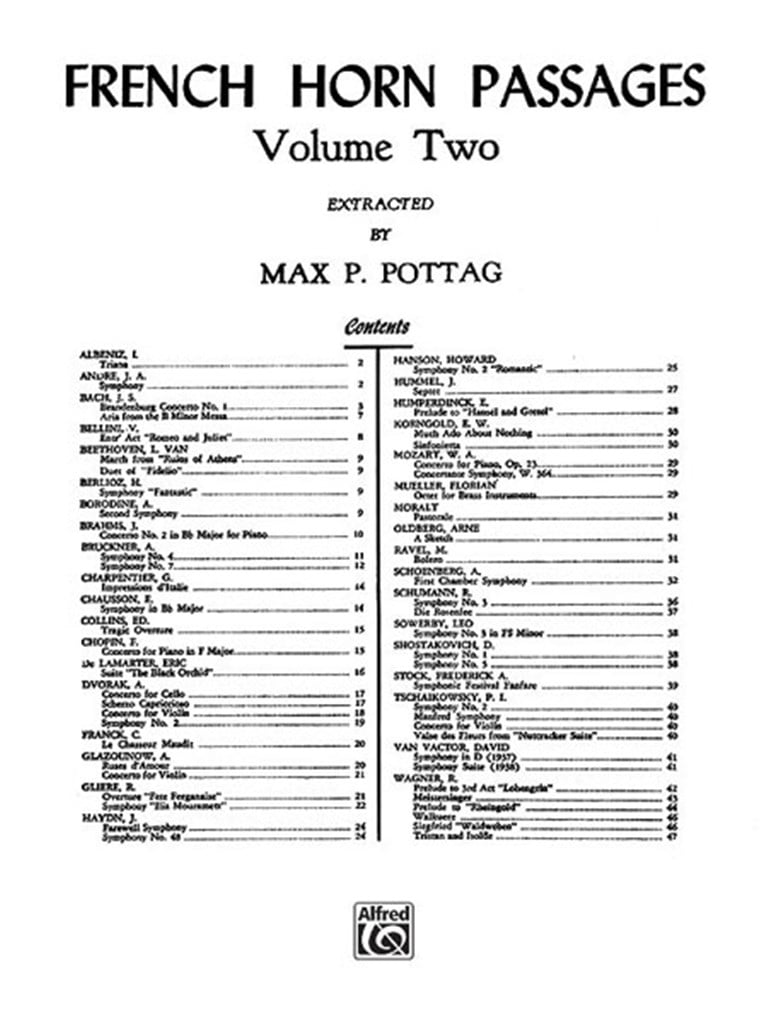 French Horn Passages, Volume II
