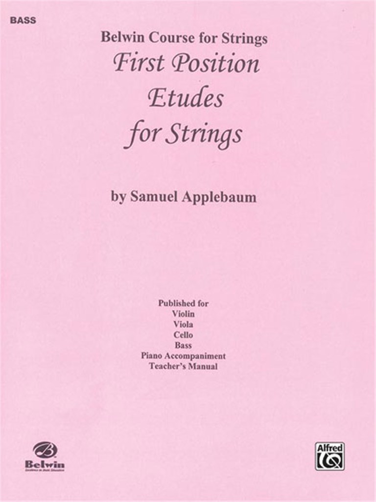 First Position Etudes for Strings