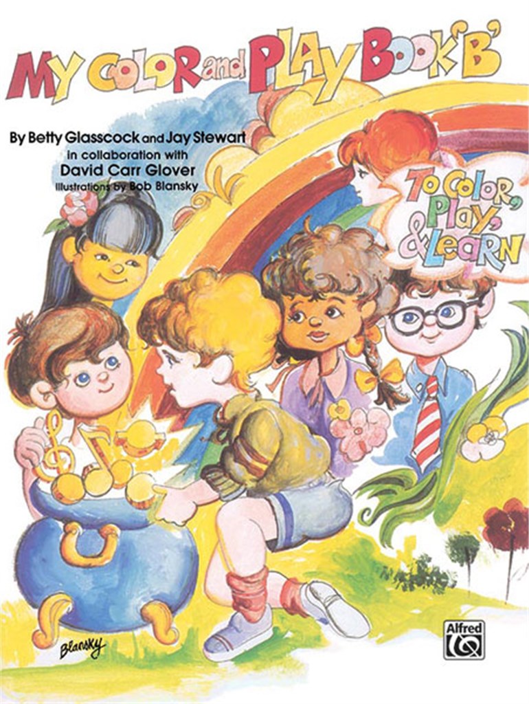 My Color and Play Book, Book B