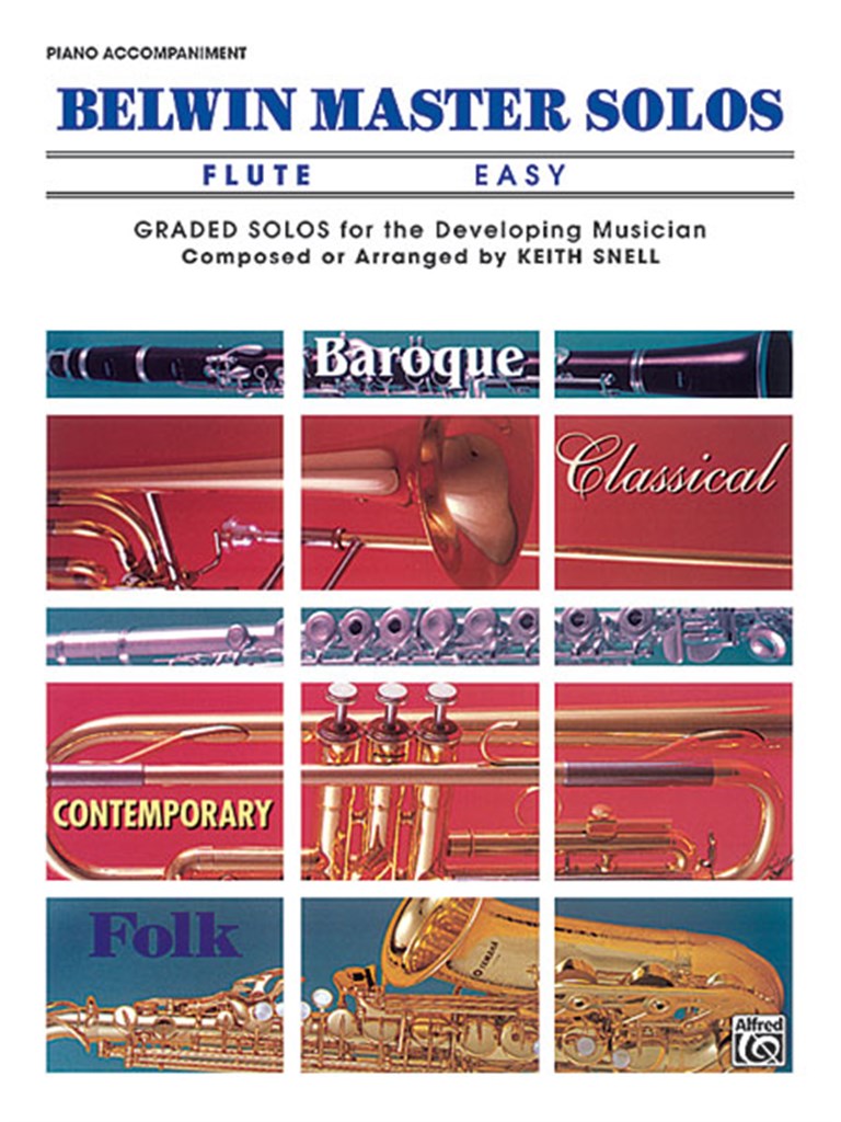 Belwin Master Solos, Volume 1 (Flute)