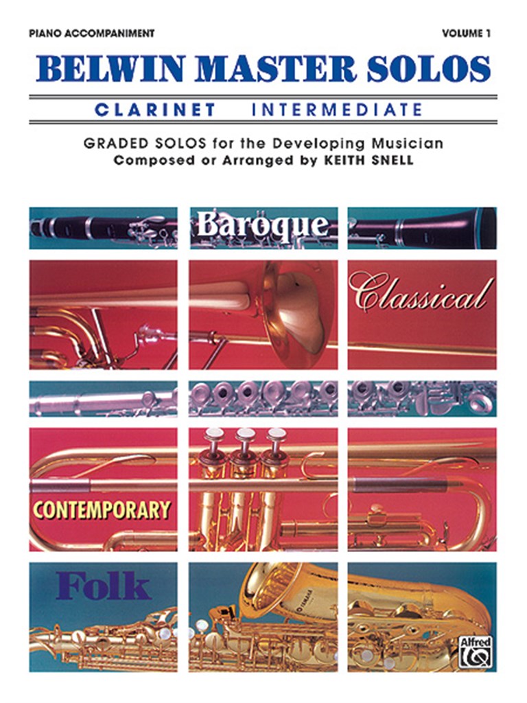 Belwin Master Solos, Volume 1 (Clarinet)