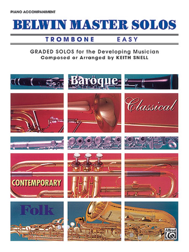 Belwin Master Solos, Volume 1 (Trombone)