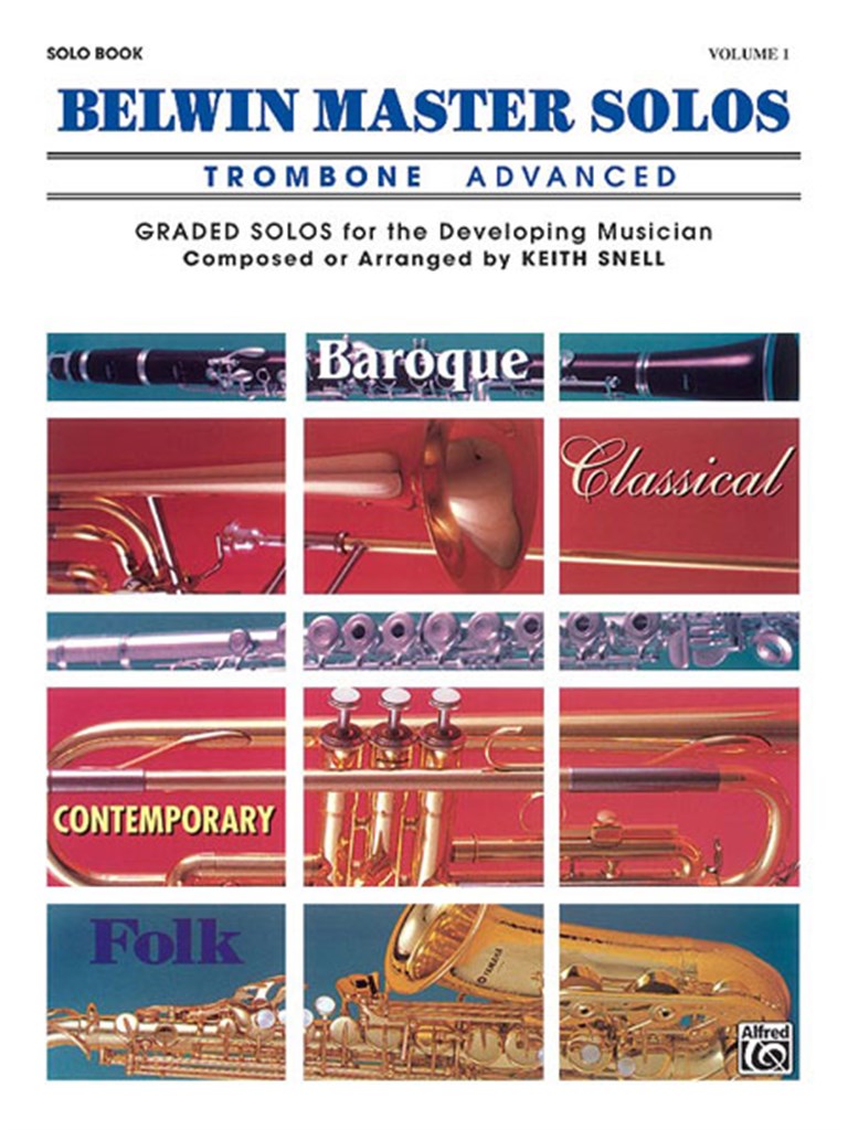 Belwin Master Solos, Volume 1 (Trombone)