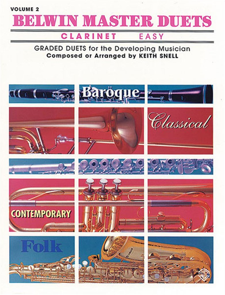 Belwin Master Duets (Clarinet), Easy Volume 2