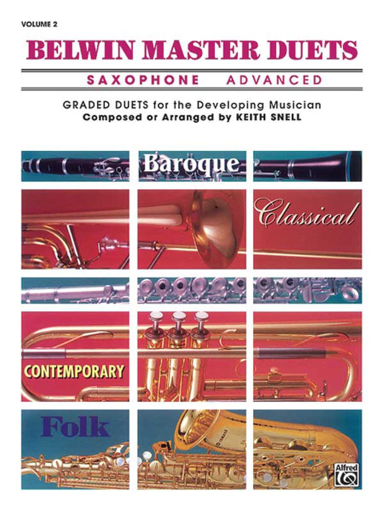 Belwin Master Duets (Saxophone), Advanced Volume 2