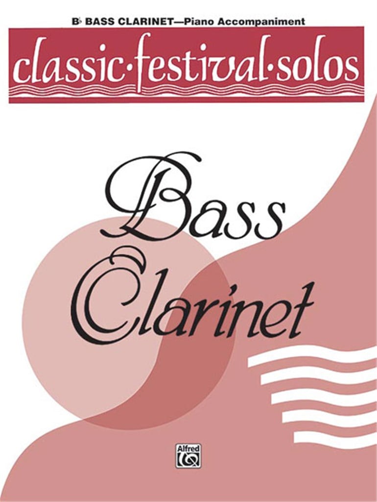 Classic Festival Solos-Bass Clarinet-V. 1 Pno Acc.
