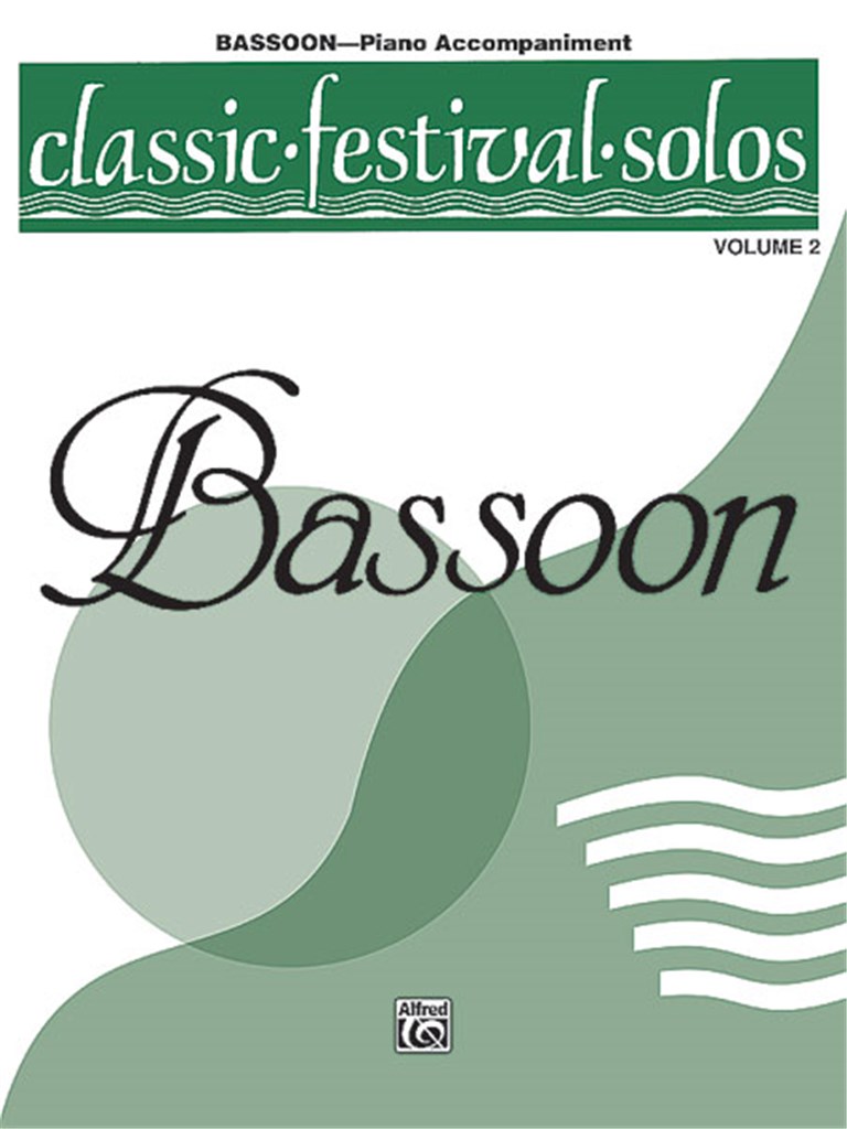 Classic Festival Solos-Bassoon, Vol. 2 Piano Acc.
