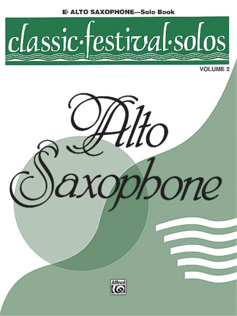 Classic Festival Solos, Alt Sax Vol. 2