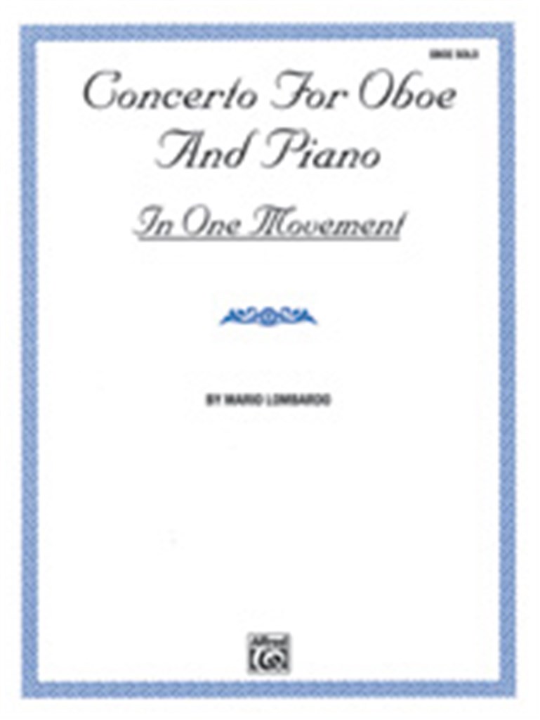 Concerto for Oboe and Piano
