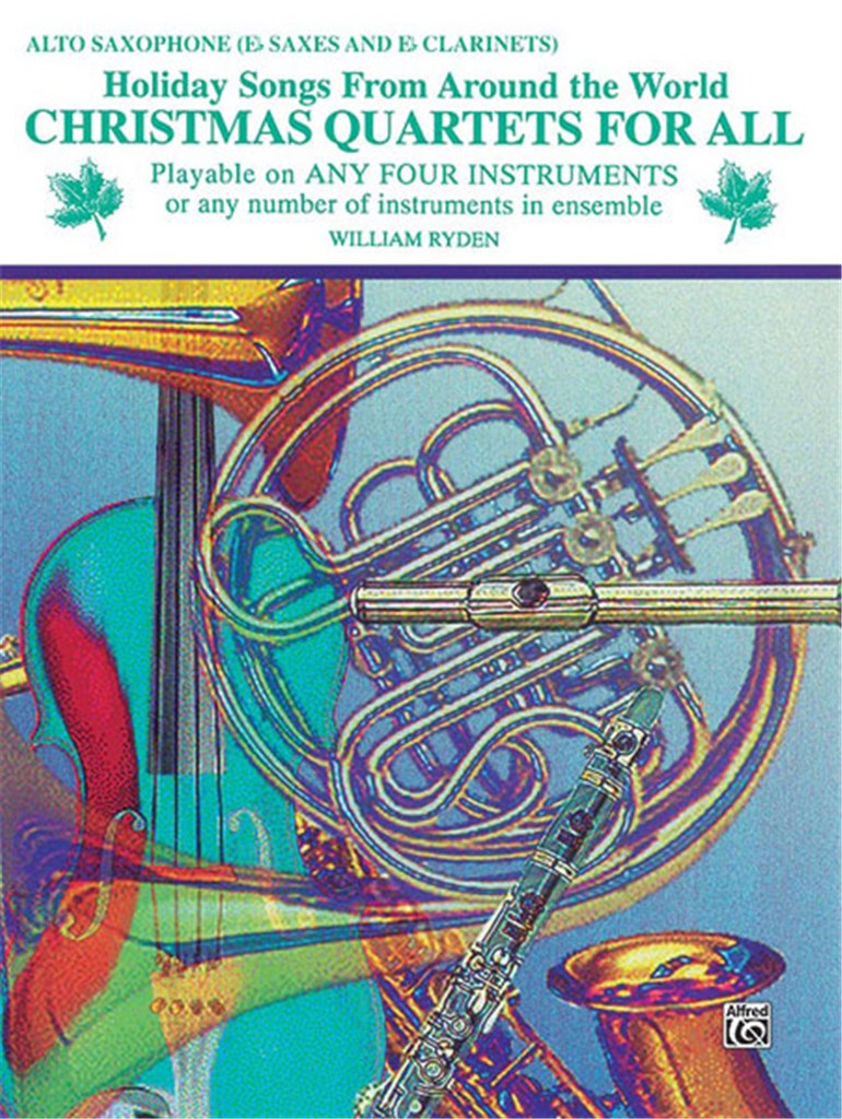 Christmas Quartets for All - Alto Sax