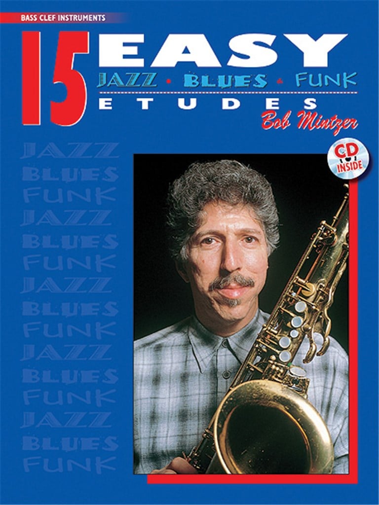 15 Easy Jazz, Blues & Funk Etudes - BC Instr