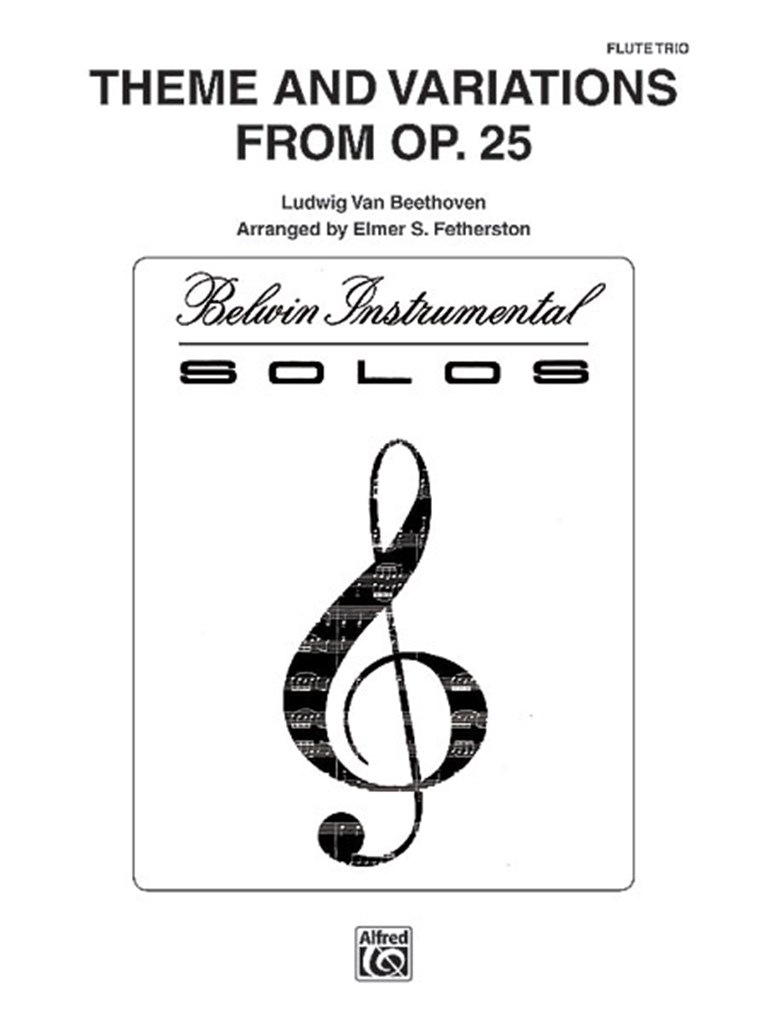 Theme and Variations, Op. 25