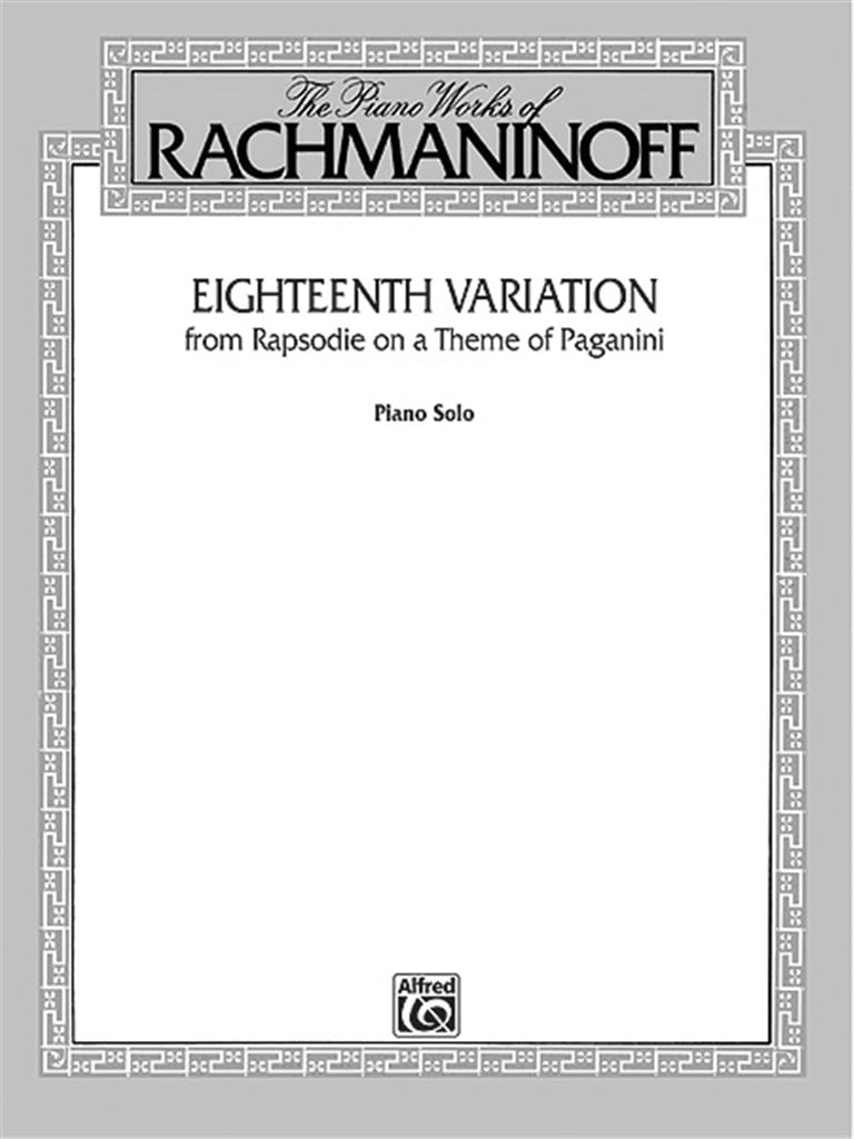 Eighteenth Variation