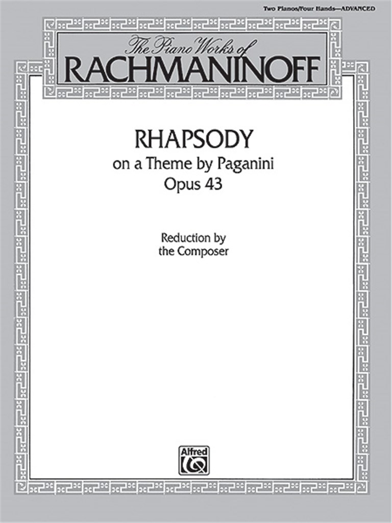 The Piano Works of Rachmaninoff