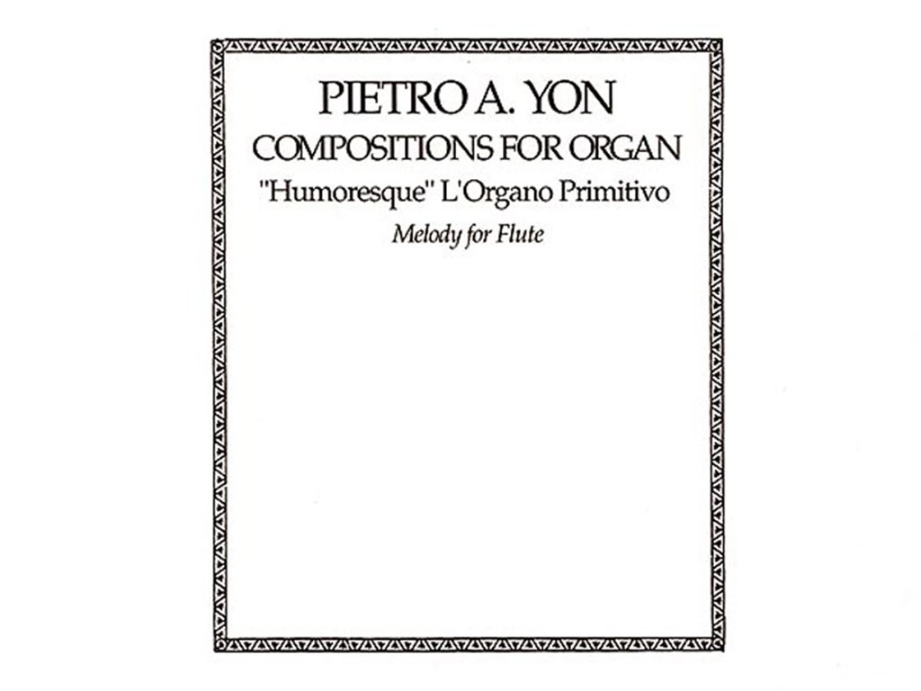 Humoresque L'organo Primitivo-Toccatino for Flute