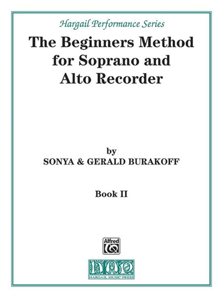 Beginners Method for Soprano and Alto Recorder, 2