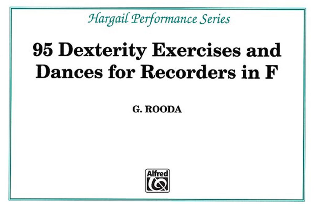 Finger Dexterity Exercises for Recorders in F