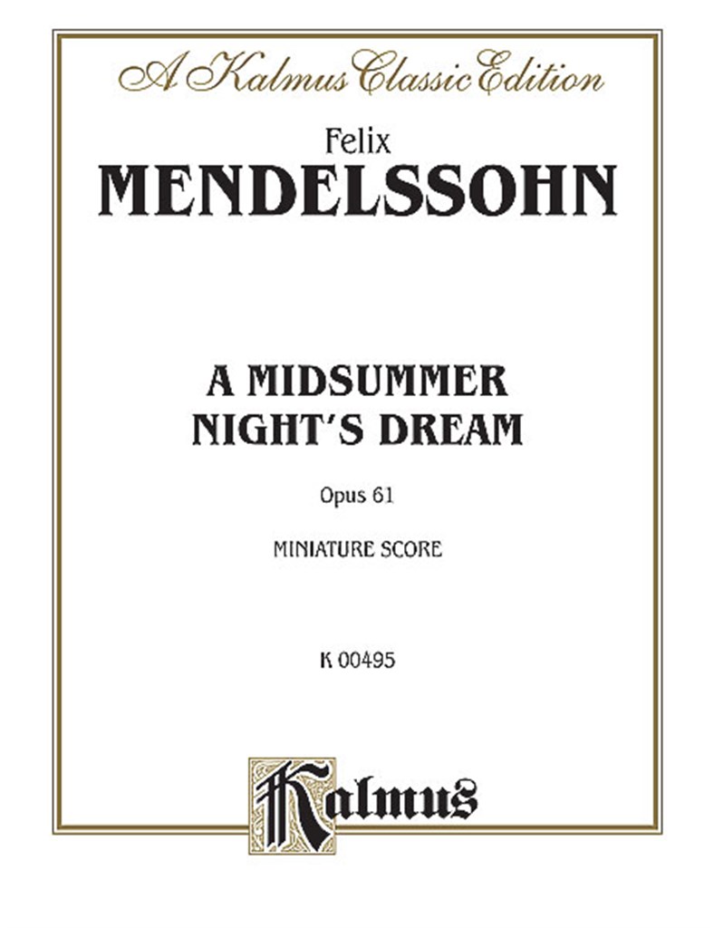 A Midsummer Night's Dream, Op. 61