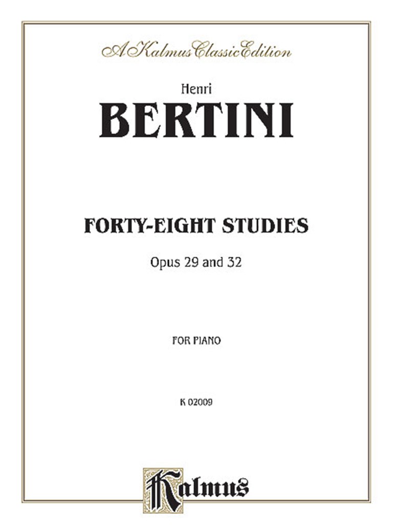 Forty-eight Studies, Op. 29 & 32