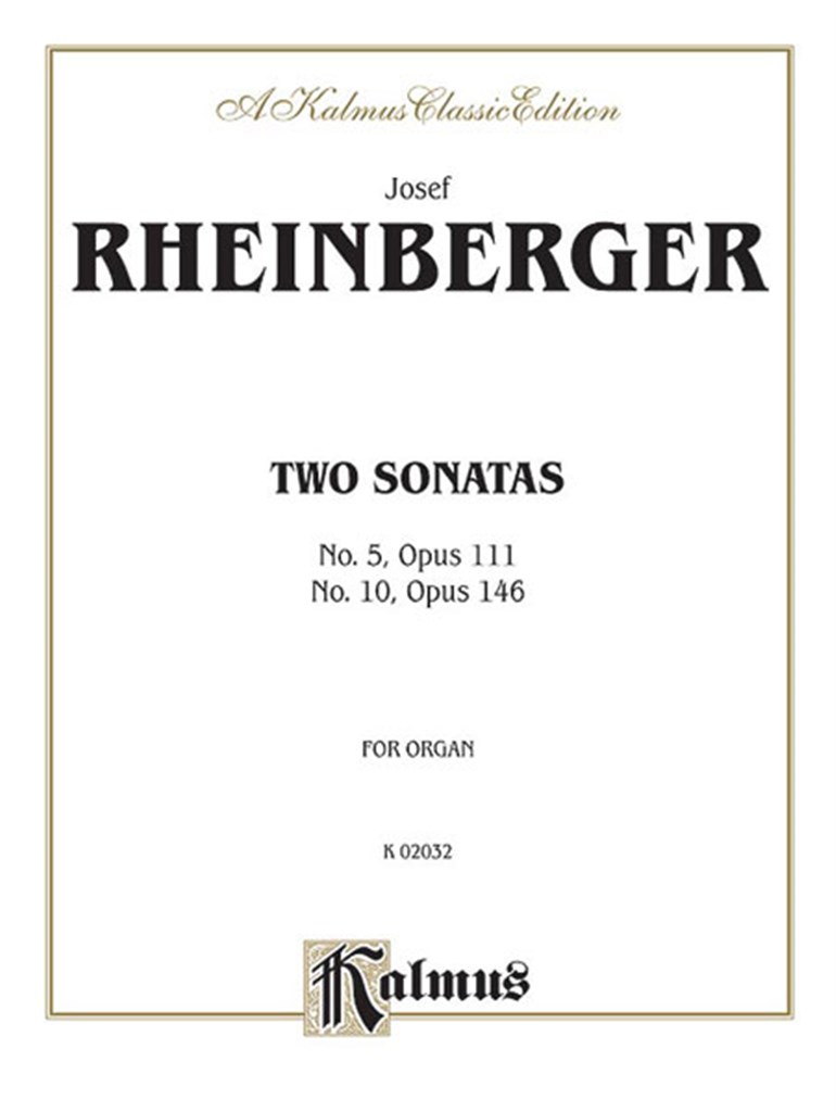 Two Sonatas - No. 5, Op. 111 and No. 10, Op. 146