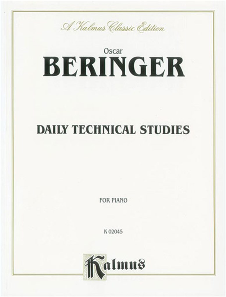 Daily Technical Studies for Piano