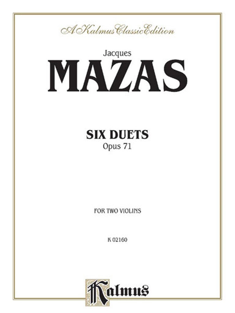 Six Duets, Op. 71