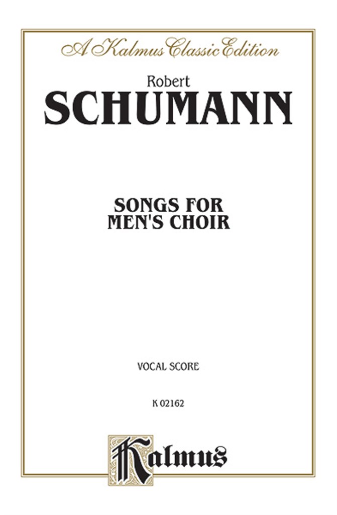 Songs for Men's Choir