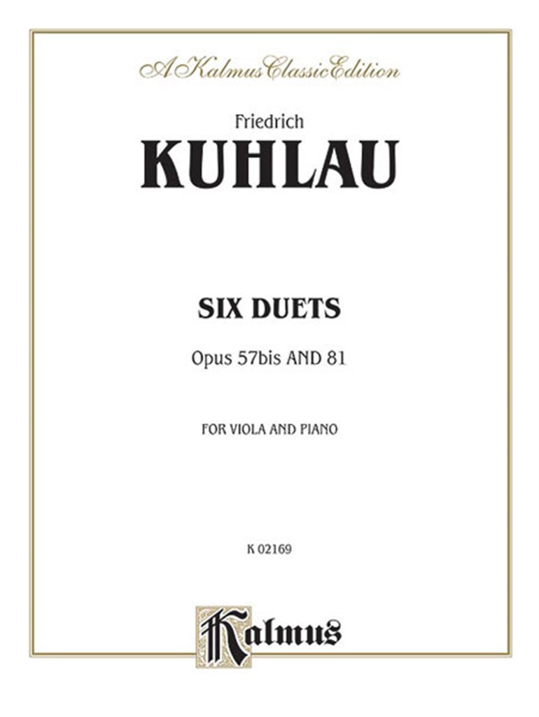 Six Duets, Op. 57bis and 81