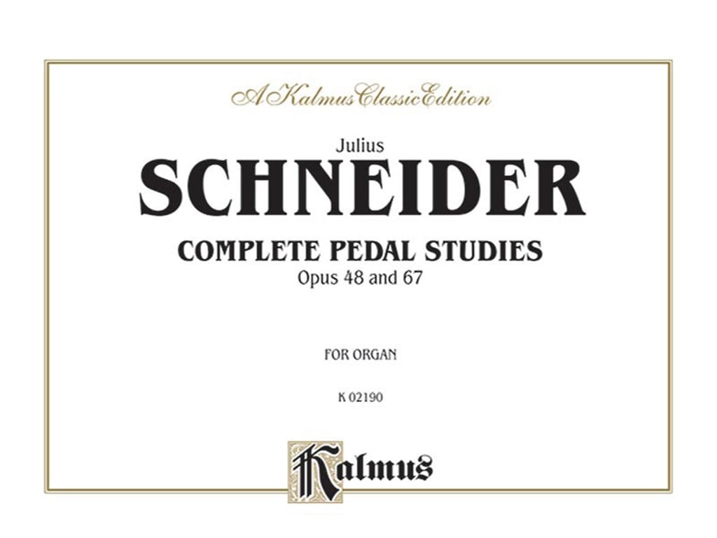 Complete Pedal Studies, Op. 48 and 67