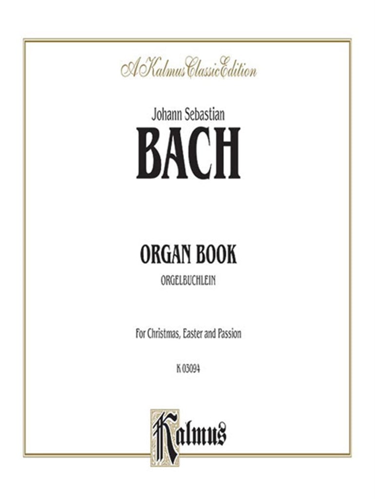 Organbook (Orgelbuchlein)