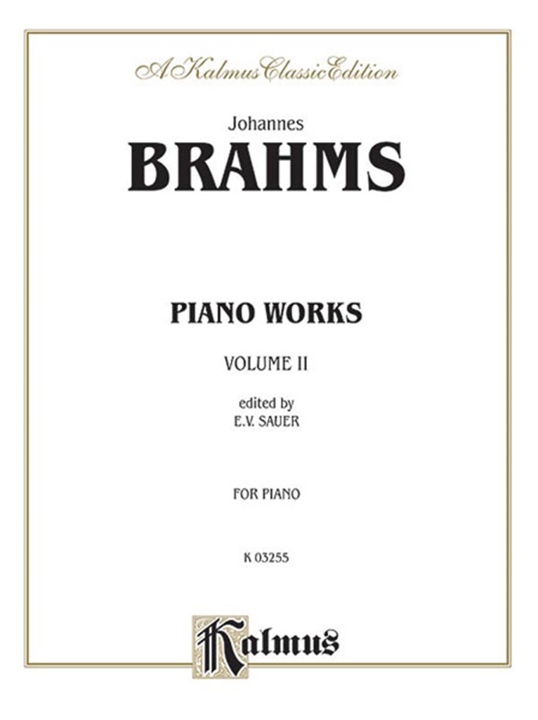 Piano Works, Volume II (incl. Op. 119 & 5 Etudes)