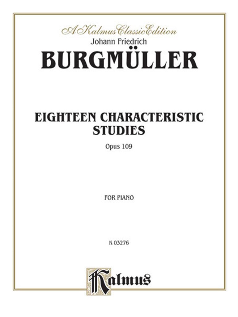 Eighteen Characteristic Studies, Op. 109