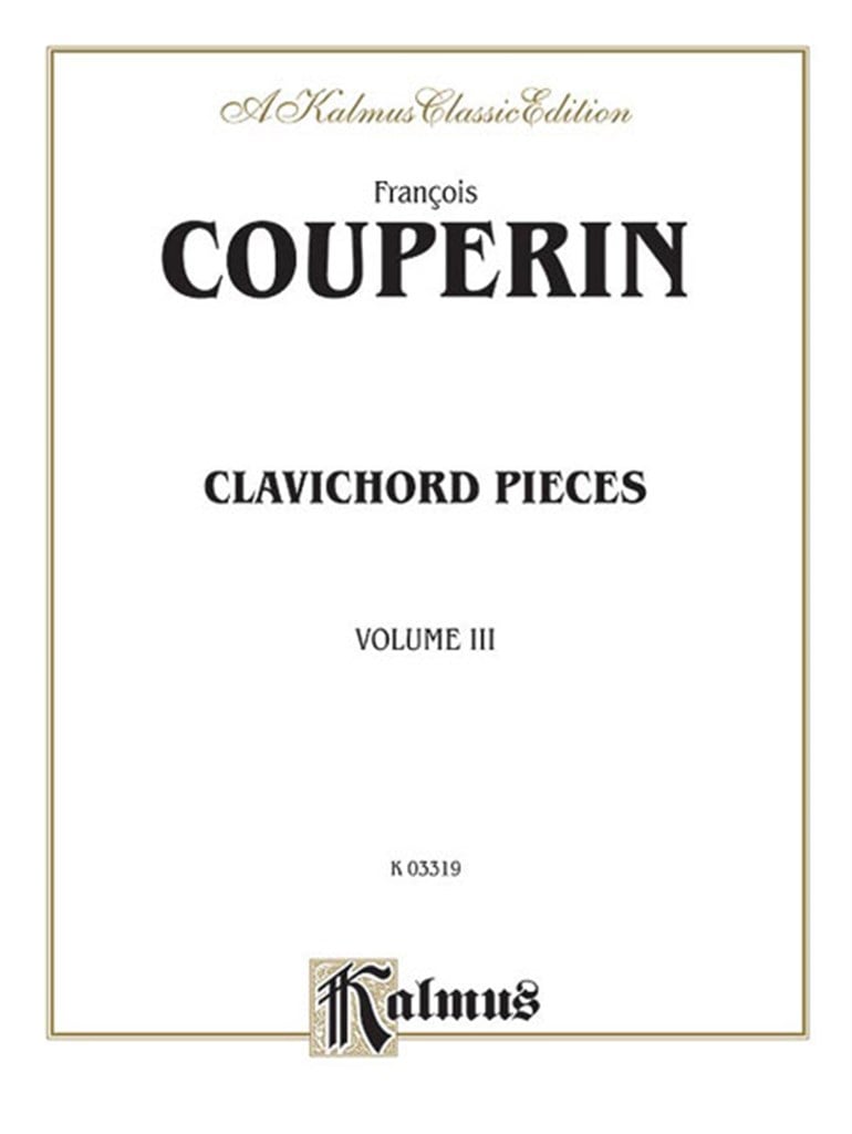 Clavichord Pieces, Volume III