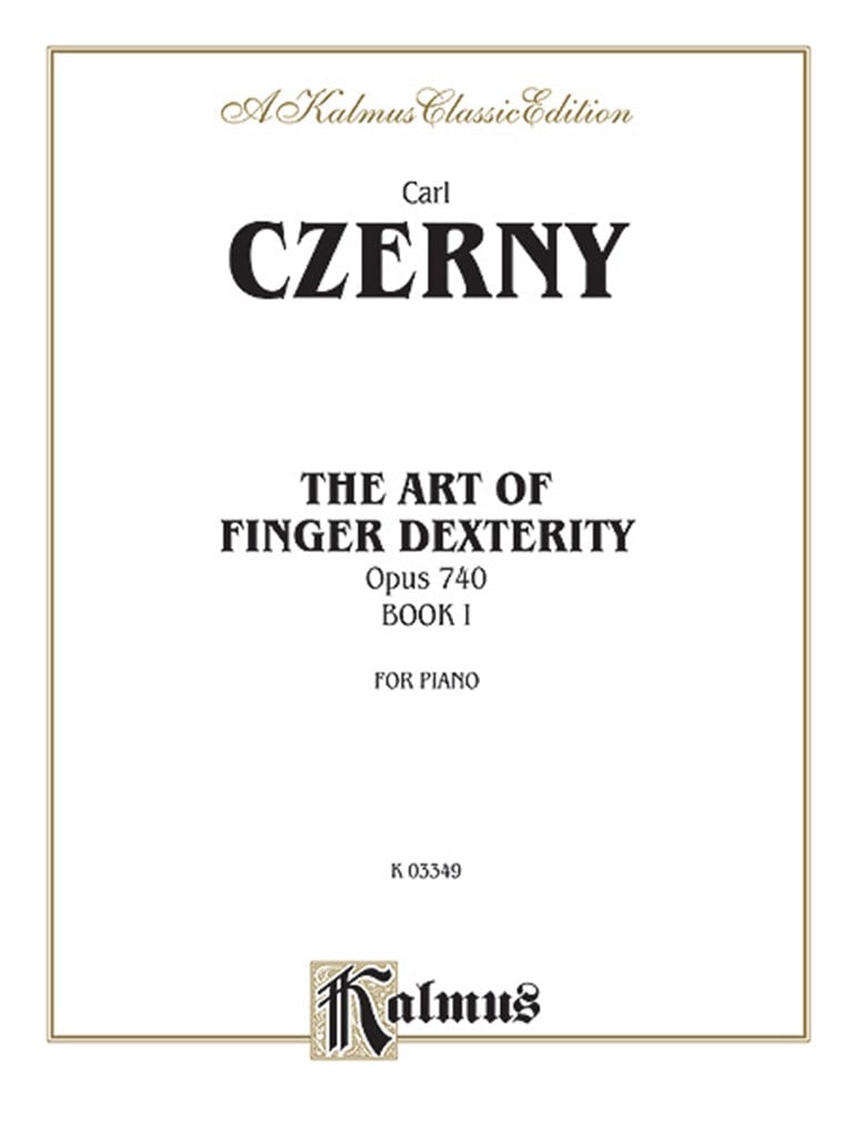 Op. 740, Book I