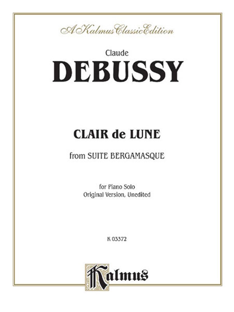 Clair de lune (from Suite Bergamasque)