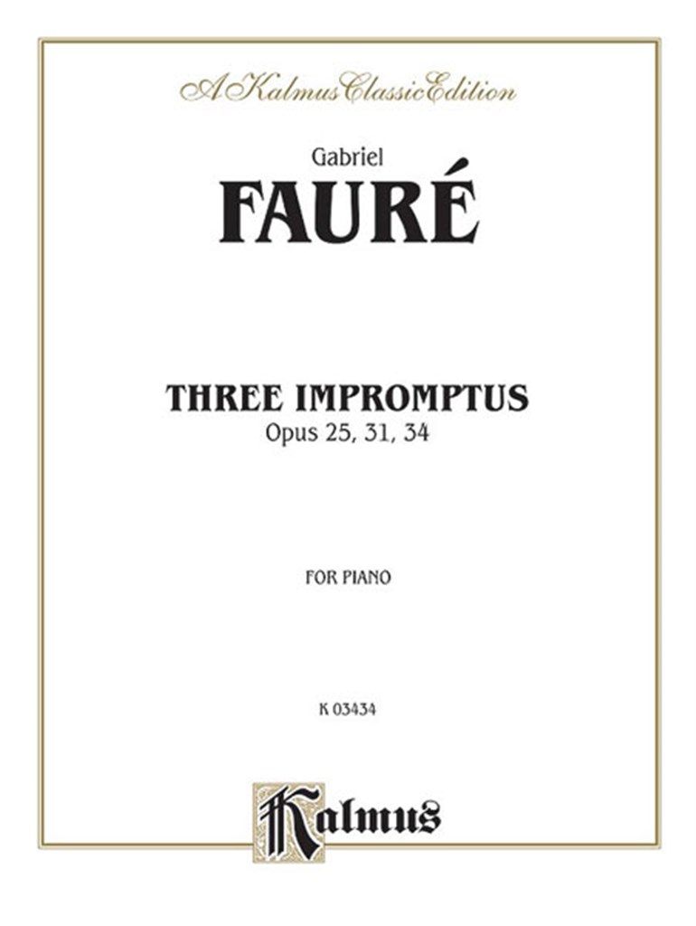 Three Impromptus