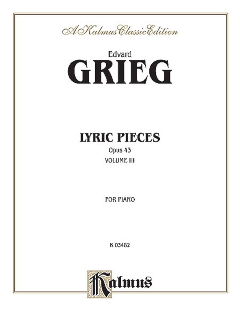 Lyric Pieces, Op. 43
