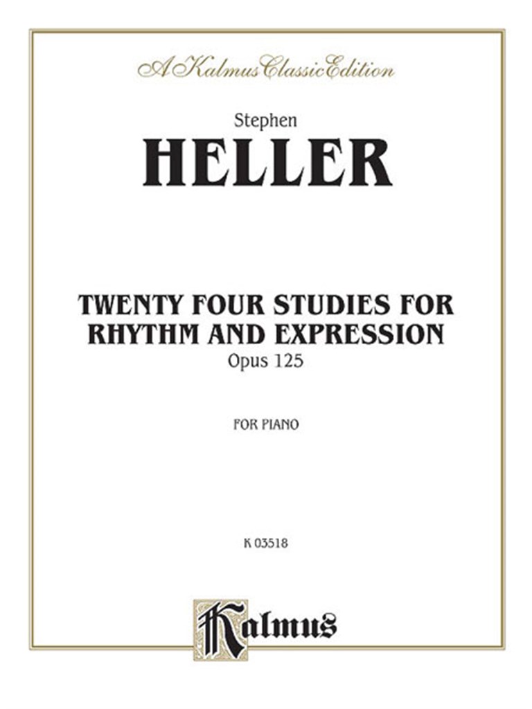 24 Piano Studies for Rhythm and Expression Op. 125