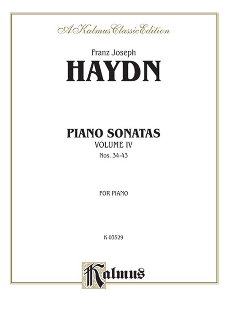Sonatas, Volume IV