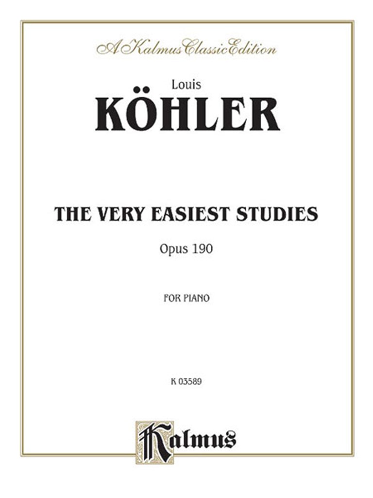The Very Easiest Studies, Op. 190
