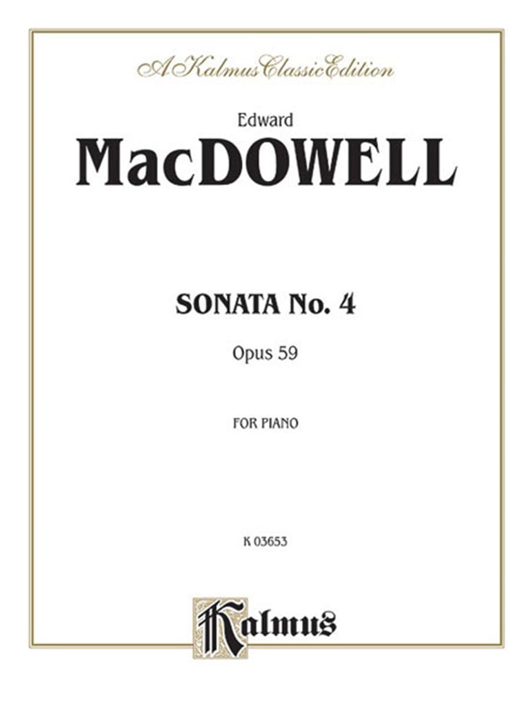 Sonata No. 4, Op 59