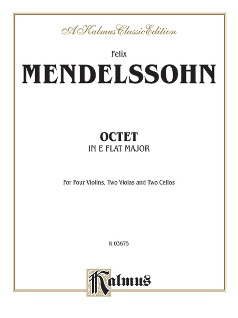 String Octet in E-Flat Major, Op. 20