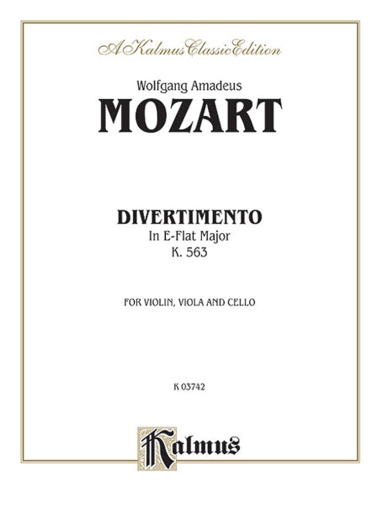 Divertimento in E-Flat Major, K. 563